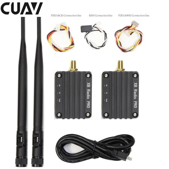Wholesale Price Hot Sell CUAV XB Pro Telemetry FPV Remote Control With Stand and for Rc Plane